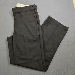 Dickies Flex Men 34X34 (36X32) Black Relaxed Straight Leg Double Knee Work Pants
